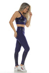 SET:  Sport Pant & Top CJ-007 / BLUE